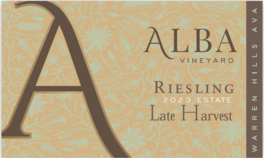 Estate Riesling Late Harvest