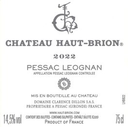 Haut - Brion Aoc Pessac Léognan White Wine