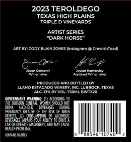 Texas High Plains Triple D Vineyards Artist Series