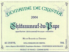 Red Rhone Wine