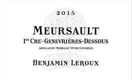 Genevrieres Dessous