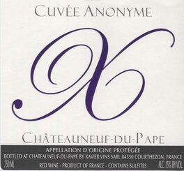 Cuvée Anonyme