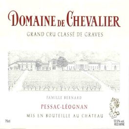 Domaine De Chevalier Grand Cru Classe De Graves