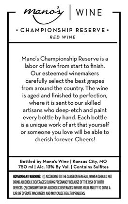 Championship Reserve