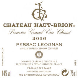 Château Haut Brion Premier Grand Cru Classé