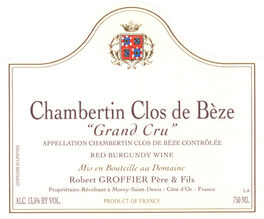 Chambertin Clos De Bèze