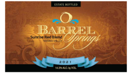 Sunrise Red Blend