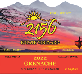 Rest / Reflect 2156 Estate Vineyard Reserve