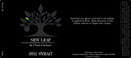 New Leaf