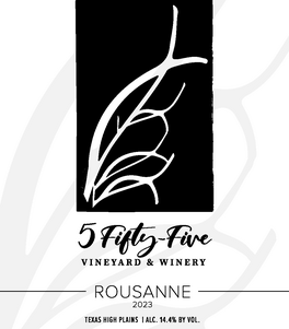 Rousanne Texas High Plains I