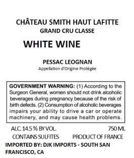 Chateau Smith Haut Lafitte Grand Cru Classe