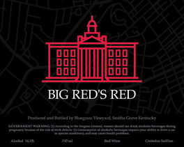 Big Red's Red