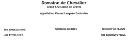 Domaine Grand Cru Classe De Graves De Chevalier