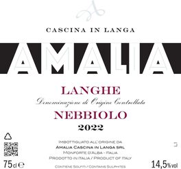 Amalia Langhe Nebbiolo