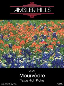 Amsle Hills Mourvèdre Texas High Plains