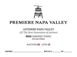 Premiere Napa Valley
