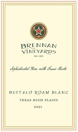 Buffalo Roam Blanc