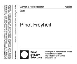 Pinot Freyheit