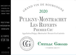 Puligny Montrachet 1er Cru Les Referts