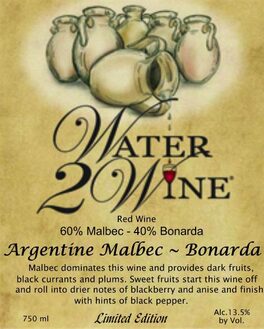 Argentine Malbec ~ Bonarda