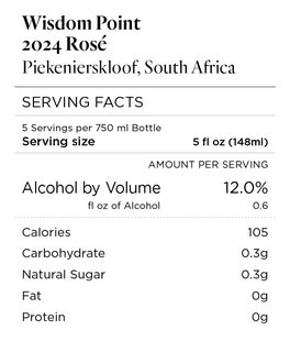 Wisdom Point 2024 Rosé Piekenierskloof, South Africa