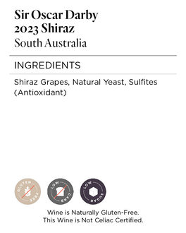 Sir Oscar Darby 2023 Shiraz South Australia