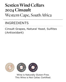 Sestien Wind Cellars 2024 Cinsault Western Cape, South Africa