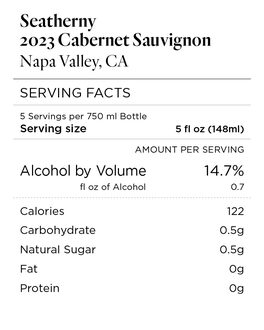 Seatherny 2023 Cabernet Sauvignon Napa Valley, California