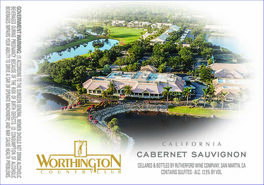 Worthington Country Club Cabernet Sauvignon