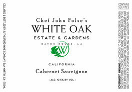 White Oak Estate Cabernet Sauvignon