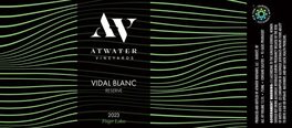 Vidal Blanc Reserve