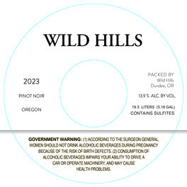 Wild Hills Pinot Noir