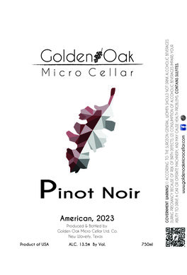 Golden Oak Micro Cellar Pinot Noir