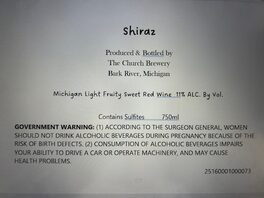 Light Fruity Sweet Red Wine