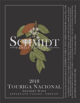 Touriga Nacional Dessert Wine