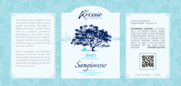 Estate Grown Sangiovese