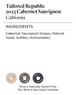Tailored Republic 2023 Cabernet Sauvignon, California