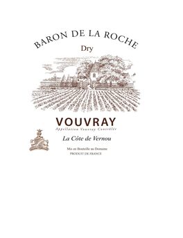 Baron De La Roche Dry Vouvray
