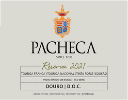 Pacheca Douro  Red Wine