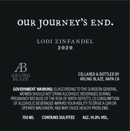 Our Journey's End.