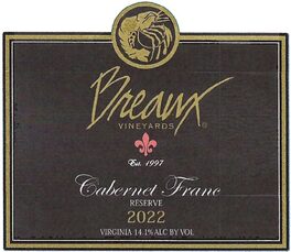 Cabernet Franc Reserve