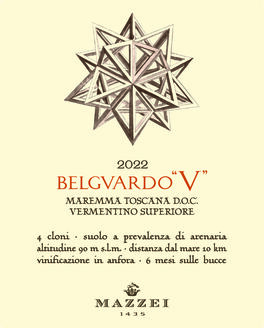 V Maremma Toscana Vermentino Superiore