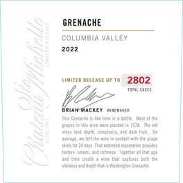 Grenache Columbia Valley