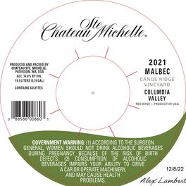 Canoe Ridge Vineyard Malbec