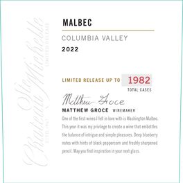 Malbec Columbia Valley