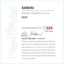 Barbera Horse Heaven Hills