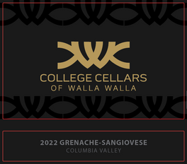 Grenache - Sangiovese Columbia Valley
