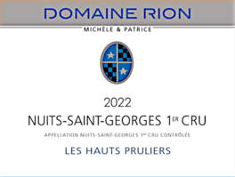 Nuits - Saint - Georges 1er Cru