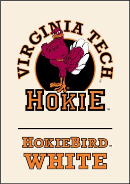 Hokie Bird White
