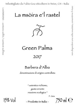 La Msoira E'l Rastel Green Palma